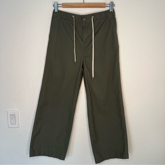 Vuori Pants - Vuori Ripstop Wideleg Pant green small